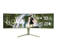 Arozzi Nova Curved 49" VA, 165Hz - Vert Forêt Vert forêt