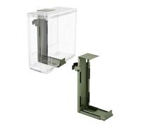 Arozzi Support PC Support Tour PC sous Bureau, Support UC Réglable Hauteur/Largeur, Acier Robuste, Rotation 360°, Jusqu'à 30 kg, Gain de Place, Montage Facile et Stable