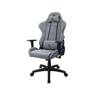 Arozzi Torretta Chaise de Gaming en Tissu Doux Gris cendré (TORRETTA-SFB-Ash)