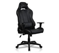 Arozzi - Chaise gaming Torretta - Ergonomique PU, dossier réglable, cervical & lombaire - Noir