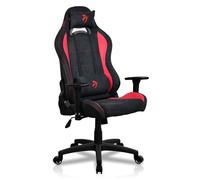 Arozzi Torretta Chaise Gaming Super Douce Rouge | ergonomique, dossier réglable, coussins nuque & lombaires, design suédois, télétravail, chaise de bureau