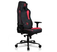 Arozzi Vernazza Chaise Gaming Super Douce Red | ergonomique, réglable en hauteur, grand siège spacieux, coussins de soutien, design suédois, télétravail