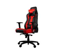 Arozzi Vernazza Fauteuil Gamer, Faux Cuir, Noir/Rouge, 50 x 55 x 130 cm