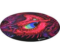 AROZZI Zona Floorpad Crawling Chaos / tapis de sol protecteur / rond 121 cm de diamètre / design dragon