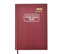 ARPAN Agenda 2026 personnalisé 1 jour par page (bordeaux, A4 avec logo)