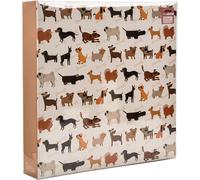 Arpan Album Photo Autocollant À 3 Anneaux 20 Feuilles 40 Pages Motif Chien Mignon Taille Xl.[G889]
