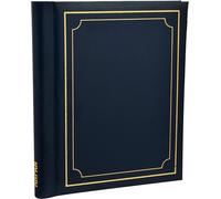 Arpan Auto Adhésif Grande Garniture De Cachet D'or Bleu Albums Photos Totalisant 20 Feuilles 40 Côtés -.[G980]