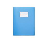 Arpan Classeur de présentation A4 62 pochettes 124 pages Couverture souple Bleu