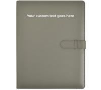 Arpan Dossier de présentation A4 avec texte personnalisé - Fichier de documents, livret de portefeuille, classeur, certificat de naissance et de remise de diplôme A4, livre de présentation