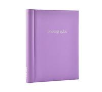 Arpan Grand album photo autoadhésif 20 feuilles 40 côté - PASTLE VIOLET