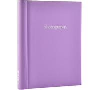 Arpan Grand Album Photo Autoadhésif 20 Feuilles 40 Côté - Pastle Violet