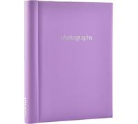 Arpan Grand Album Photo Autoadhésif 20 Feuilles 40 Côté - Pastle Violet.[G978]