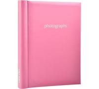 Arpan Grand Album Photo Autoadhésif 20 Feuilles 40 Côté - Rose.[G977]