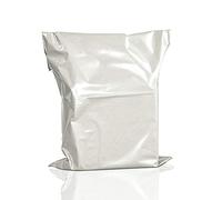 ARPAN Lot de 100 sacs postaux en plastique auto-adhésifs Blanc 30,5 x 40,6 cm
