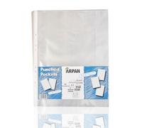 Arpan Lot de 208 pochettes en plastique transparent A3 pour bureaux, professionnels, écoliers, enfants - Finition transparente