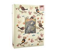 Arpan mode conception 200 tient un album photo Pour 5x7"/13x18cm Photo avec fenêtre no memo-crème Oiseau floral