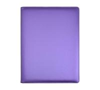 Arpan Porte-vues professionnel A4 avec 24 pochettes et 48 côtés - Porte-documents A4 pour certificats et documents - Porte-documents professionnel en cuir (violet)