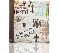 Arpan Slip En Memo 200 Contient 6x4 "/ 15x10cm Album Photo Slogan Inspiré De La Vie
