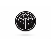 ARPatches - Patch brodé « Bring Me The Horizon Doomed » rond en coton noir, 1 pièce, à repasser ou à coudre