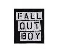 ARPatches - Patch brodé Fall Out Boy - Noir - Moderne - Musique - 1 pièce - iron-on