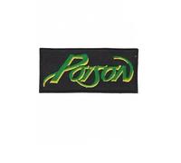 ARPatches Poison Glam Metal Band Patch Accessoire - 1 Pièce - Vert - Punk - Musique - Sew-on