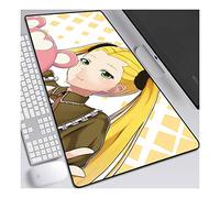 Arpeggio of Blue Steel 900x400mm Tapis de Souris XXL Multifonction Gaming Mousepad XXL Grand sous Main, Anime Souris 3mm Bureau Anti-Glissant Surface Texturée pour Ordinateur, D