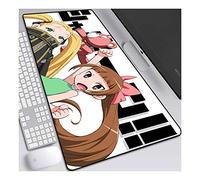 Arpeggio of Blue Steel 900x400mm Tapis de Souris XXL Multifonction Gaming Mousepad XXL Grand sous Main, Anime Souris 3mm Bureau Anti-Glissant Surface Texturée pour Ordinateur, C