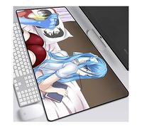 Arpeggio of Blue Steel Tapis de Souris XL 900x400mm Hydrorésistant Anime Mouse Pad Grand Tapis de Souris Gamer avec Base en Caoutchouc Anti-Glissant Surface Texturée pour Ordinateur et PC, B