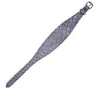 Arppe 218206050504 Collier Galgo ou Cuir Crocodile Bleu