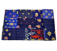 Arprani Couvertures indiennes - Couverture Kantha faite à la main - Ensemble de couette vintage pour grand lit - Couvre-lit en coton pour canapé - Parure de lit pour très grand lit