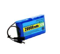 ARPZPPSK Batterie Portable 12 V 20000 MAh, Rechargeable Au Lithium-ION, Capacité DC 12,6 V 20 Ah, for Caméra De Surveillance Et Chargeur.(1x20AhBattry 1x1A)