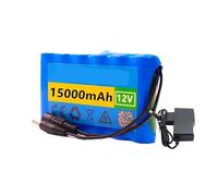 ARPZPPSK Batterie Portable 12 V 20000 MAh, Rechargeable Au Lithium-ION, Capacité DC 12,6 V 20 Ah, for Caméra De Surveillance Et Chargeur.(1x15AhBattry 1x1A)