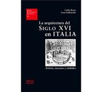 Arquitectura S.Xvi Italia - [Livre en VO] Vv Aa (Auteur)