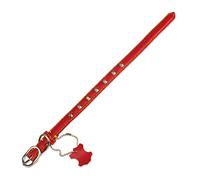 Arquivet 17395 Collier en Cuir Basique Rouge 2,5 x 50 cm
