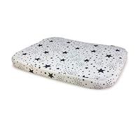 Arquivet 29226 Matelas Étoiles Noir 105 x 70 x 9 cm