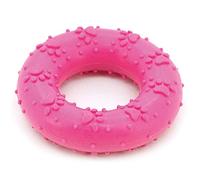 Arquivet Anneau thermoplastique Rose - Jouets pour Chiens - Anneaux de Dentition et Articles à mâcher - Jeux pour Chiots - Accessoires pour Chiens