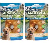Arquivet Arquivet Lot de 4 Anneaux à mâcher au Poulet, 200 g