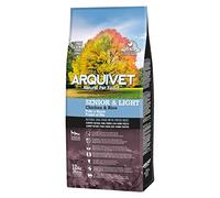 ARQUIVET Arquivet - Senior & Light - Croquettes pour Chiens Adultes - Poulet et Riz - 12 kg - Alimentation Naturelle pour Chiens Plus âgés ou en surpoids - De 7 Ans - Aliments secs pour Chiens