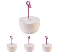Arquivet Chaux pour perroquets 20 g - Bloc minéral avec iode pour Oiseaux - Complément Alimentaire pour Tous Les Oiseaux domestiques - Accessoires pour Oiseaux - Pierre à Oiseaux (Lot de 4)