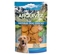 Arquivet, Chips de Poulet, Snacks Chien naturels, Natural Dog Snacks, 100 g
