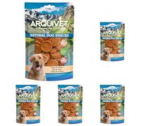 Arquivet Chips de Saumon 100 g (Lot de 5)
