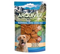 Arquivet, Chips de Saumon, Snacks Chien naturels, Natural Dog Snacks, 350 g