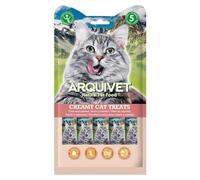 Arquivet Creamy Cat Treats - Snack liquide Chat de thon et saumon 5 x 14 g