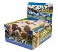 Arquivet - Exposant 20 unités os farcis à la Viande - Snacks naturels pour Chiens - Chuches pour Chiens - Friandises pour Chiens - Prix et récompenses pour Chiens