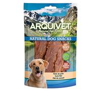 ARQUIVET Filet de canard 350 gr - 100% de collations naturelles pour chiens - prix, récompenses et bonbons pour chiens - nourriture canine