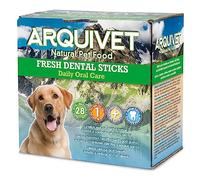 ARQUIVET Fresh Dental Sticks - 28 Unités - Collations Dentaires pour Chiens - Produits d'Hygiène Dentaire Canine