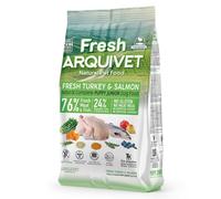 ARQUIVET Fresh Puppy Junior Nourriture semi-humide pour chiots Dinde et saumon 2,5 kg