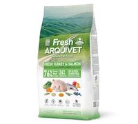 Arquivet Fresh Puppy Junior Turkey & Salmon 10 Kg - Aliment Semi-Humide