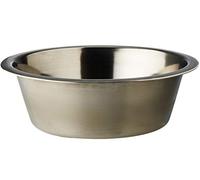 ARQUIVET Gamelle inoxydable- 1,75 L / 21 cm - Récipient de nourriture pour animaux - Plat d'alimentation en céramique pour chiens et chats - Bol pour chiens et chats