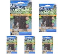 ARQUIVET Lanières de Poulet 50 GR - Friandises 100% Naturelles pour Chats - Aliment complémentaire pour félins (Lot de 5)